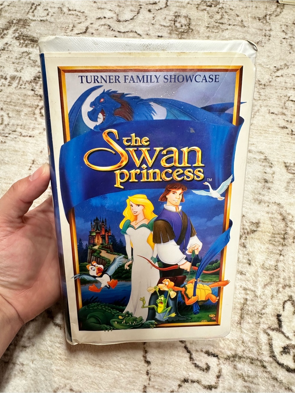 Vintage 1994 The Swan Princess VHS – Turner Family Showcase Animated Classic